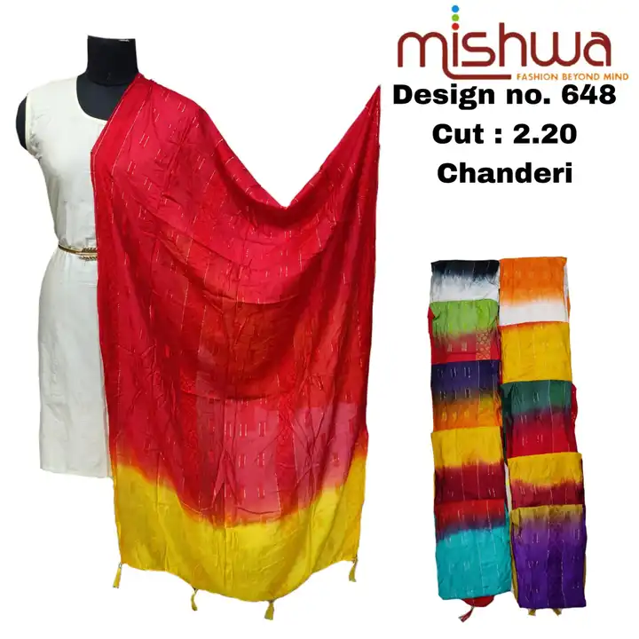 Post image Hey! Checkout my new product called
Chanderi Dupatta .