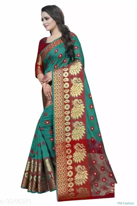Aagyeyi voguish saree uploaded by PM Fashion on 3/2/2023