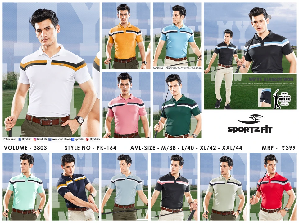 Sports fit Matti collar  uploaded by kothari garments on 3/2/2023