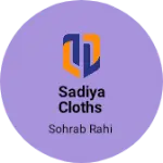 Business logo of Sadiya cloths