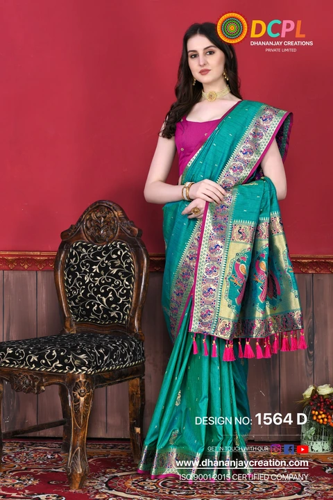 Beautiful cotton zari saree uploaded by Dhananjay Creations Pvt Ltd. on 3/2/2023
