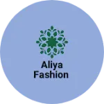 Business logo of Aliya fashion
