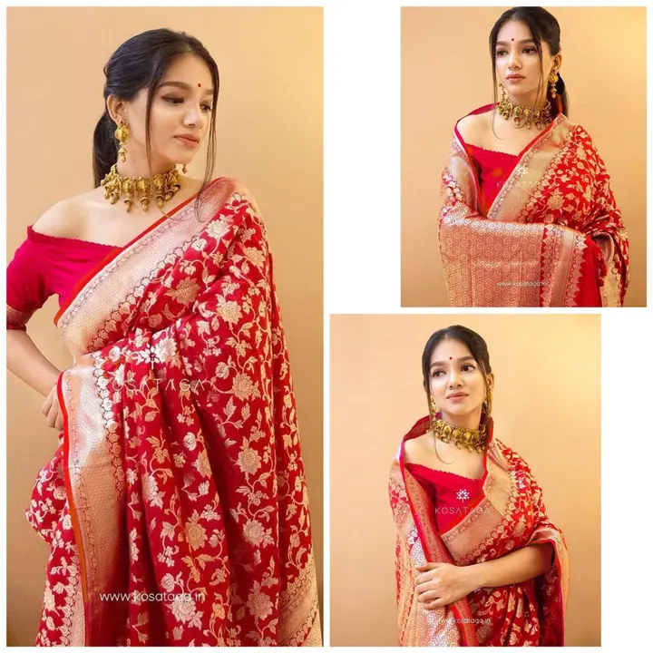 Banarasi Silk and soft saree  uploaded by DHANANJAY CREATION  on 3/2/2023