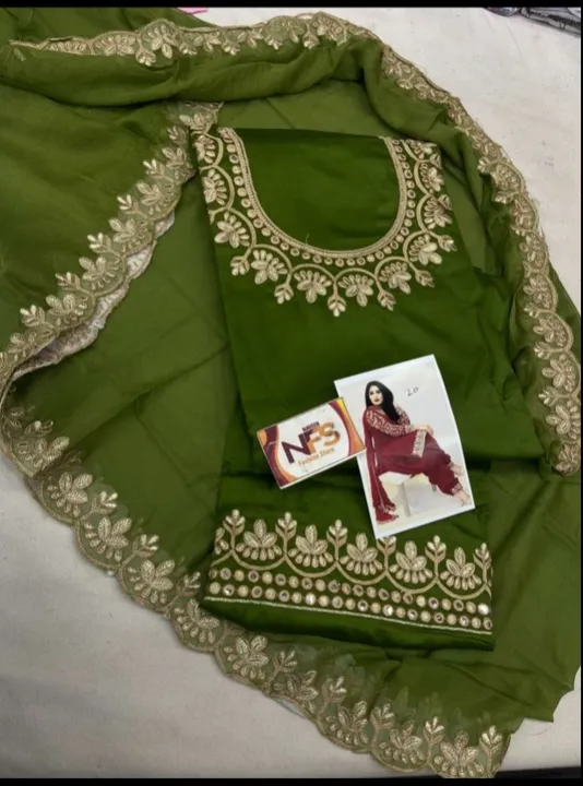 Fabric Top jaam cotton Suit 5mtr uploaded by ModaModee on 3/2/2023