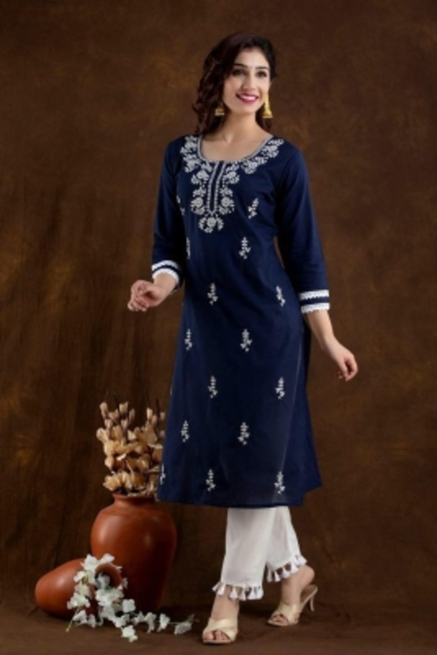 Post image Beautiful embroidered kurti and pant set
❤️❤️❤️❤️❤️❤️❤️❤️❤️❤️❤️❤️❤️❤️
Only rs 500