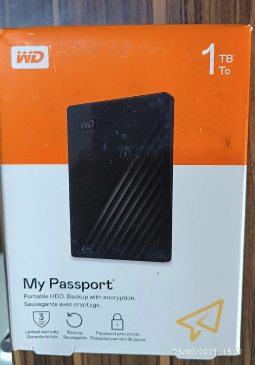 WD my Passport 1TB   uploaded by Shree Guruganesh Computers on 5/29/2024