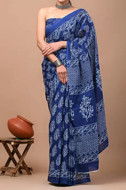 Cottan sarees  uploaded by Handloom print on 3/2/2023