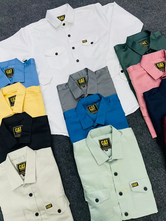😍 *MENS COTTON TWILL DOUBLE PICKETS SHIRTS😍* 
👉 *Size -  M,L,XL,*
👉 *Colour - 12*
👉 *Set - 36PC uploaded by Rs fashion on 3/2/2023