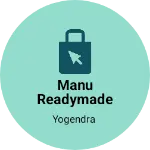 Business logo of Manu readymade garments