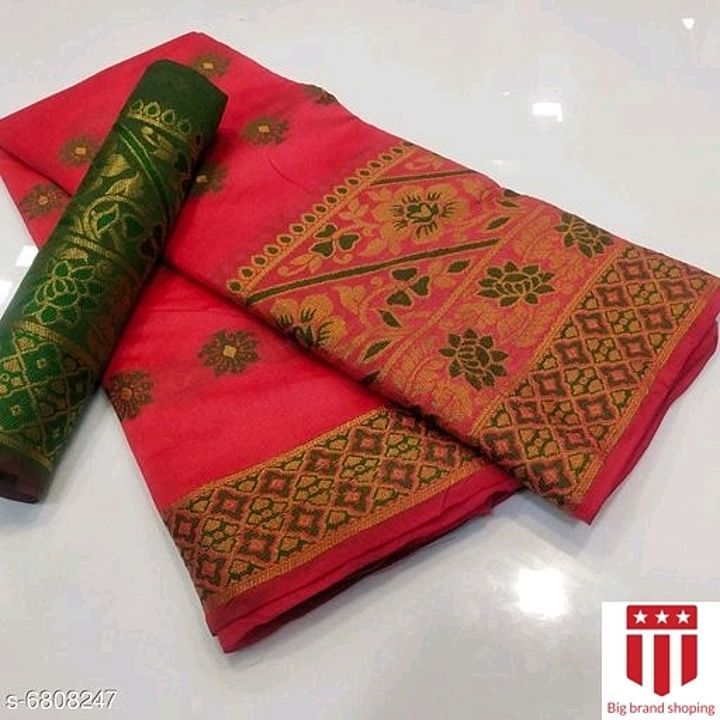 Trendy women's sarees uploaded by Big brand shopping on 7/8/2020
