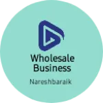 Business logo of Wholesale business wholesale business