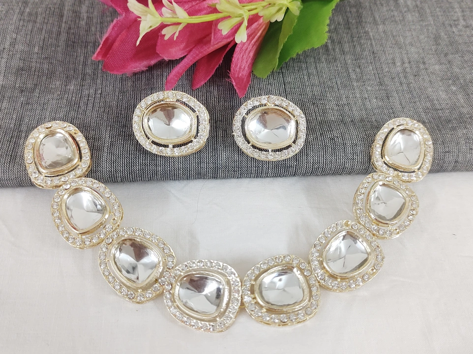 Kundan Diamond Necklace  uploaded by DevShree on 3/2/2023