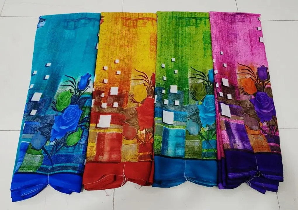 Regular wear Softy Silk Sarees uploaded by KQueen Fashion on 5/28/2024