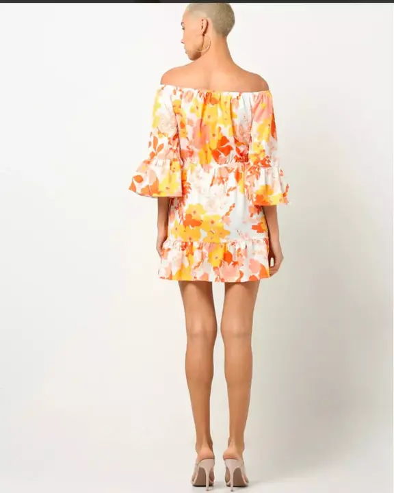Off Shoulder Casual & Beach Wear Short Dress uploaded by Anam Dresses on 3/2/2023