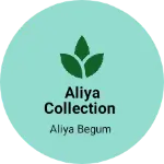 Business logo of Aliya collection