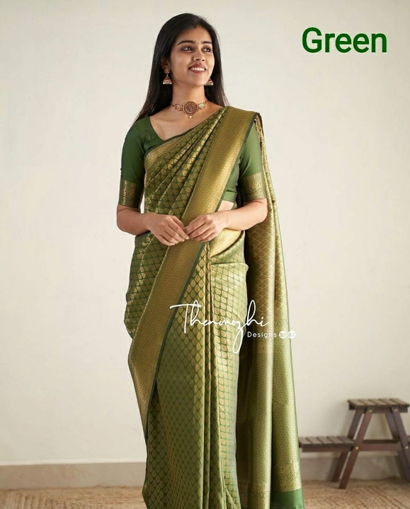 Silk saree uploaded by Reeva fashion on 3/2/2023