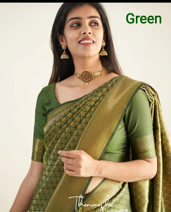 Silk saree uploaded by Reeva fashion on 3/2/2023