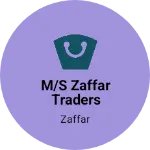 Business logo of M/s zaffar traders