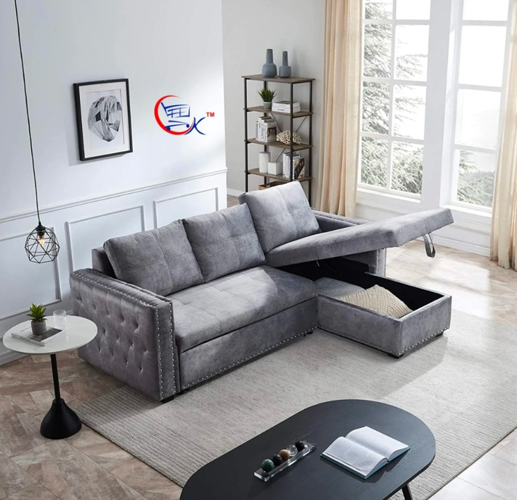 L Shape Sofa Cumbed  uploaded by Furniture zone Interior design on 3/2/2023