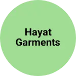 Business logo of Hayat garments