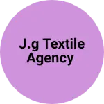 Business logo of J.G TEXTILE AGENCY