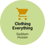 Business logo of Clothing everything