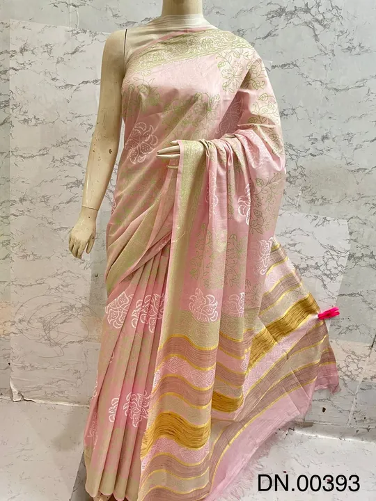 Katan silks screen print sarees  uploaded by M S handloom  on 3/2/2023