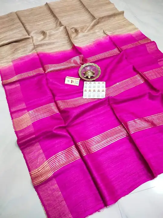 Pure tussar ghicha silks sarees  uploaded by M S handloom  on 3/2/2023