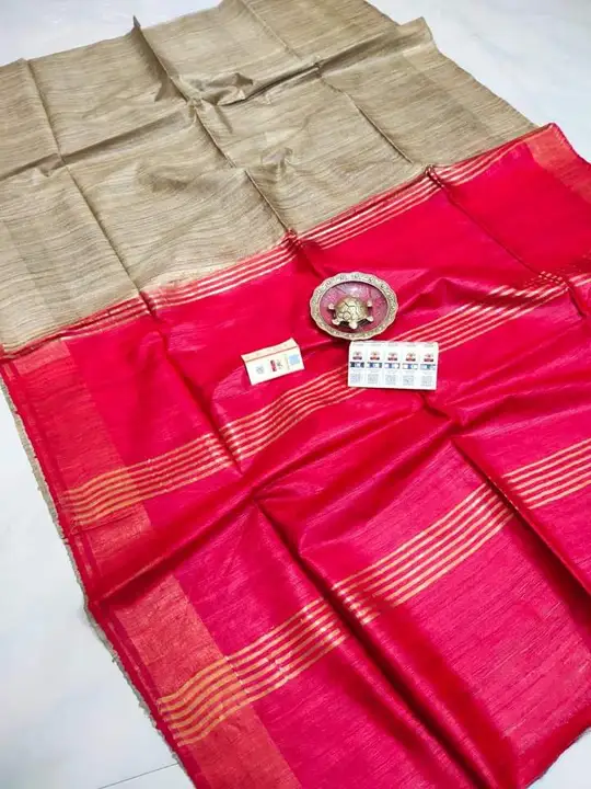 Pure tussar ghicha silks sarees  uploaded by M S handloom  on 3/2/2023