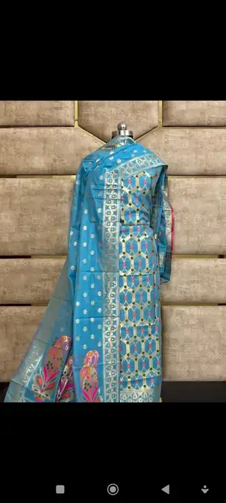 Banarasi cotton jamdani sute silk  uploaded by Razacreation  on 3/2/2023
