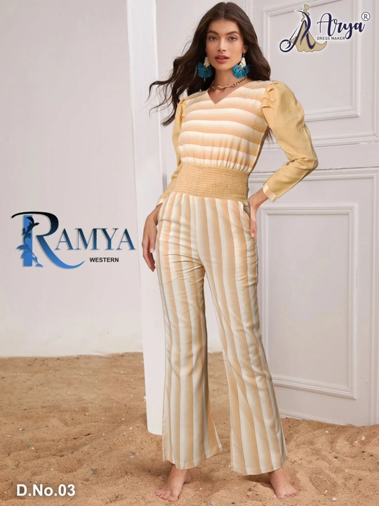 Ramya jumpsuit  uploaded by Sayyeda collection on 3/2/2023