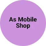 Business logo of As mobile shop