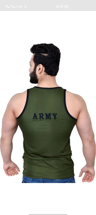 Indian army vest for men uploaded by Sam enterprises on 3/2/2023