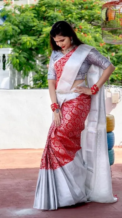 Jekard saree uploaded by Candacts enterprise on 3/2/2023