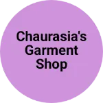 Business logo of Chaurasia's Garment shop
