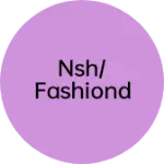 Business logo of NSH/fashiond
