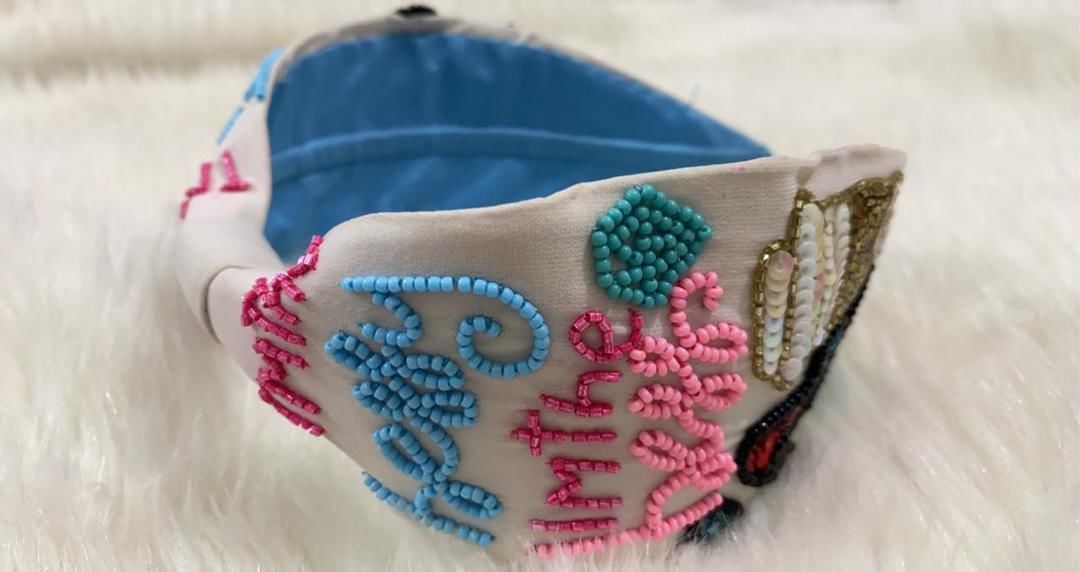Embroidered turband hairband uploaded by business on 2/24/2021
