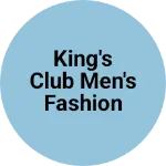 Business logo of King's club men's fashion store nighoj