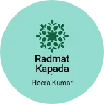 Business logo of Radmat kapada dukan