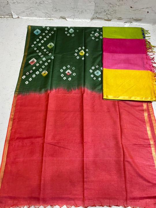 Sibori Printed Saree  uploaded by Handloom Plus  on 3/3/2023