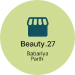 Business logo of BEAUTY.27