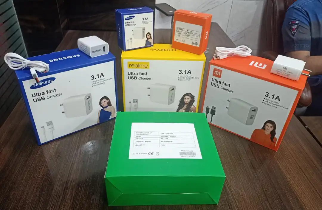 Mix Charger 1 Year warranty  uploaded by Shopping Club India on 6/3/2024