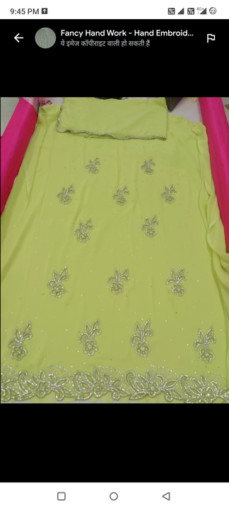 Hand work saree wholesale price diamond work uploaded by Apna clothes shop on 3/3/2023