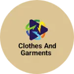 Business logo of Clothes and garments