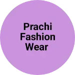 Business logo of Prachi fashion wear