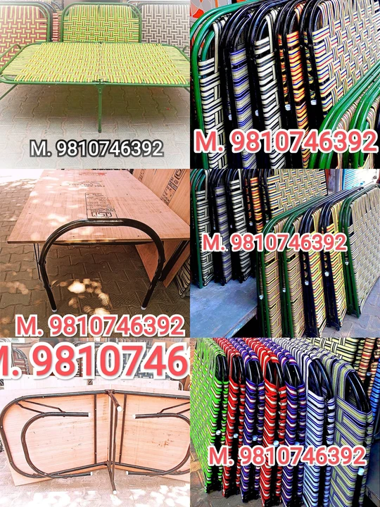 Post image Best quality folding palang cum bed in lowest all india wholesale prices. Double pipe, single pipe, plusood, niwar folding, khaat, chaarpai.