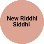 Business logo of New Riddhi Siddhi
