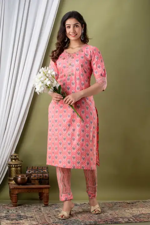 Cotton kurti set uploaded by urmi collection on 3/3/2023