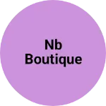 Business logo of NB Boutique