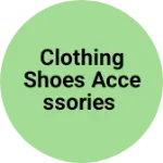 Business logo of Clothing shoes accessories